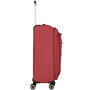 Легка середня тканинна валіза Travelite Skaii на 62/67л вагою 2,4 кг Червоний