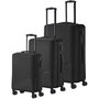 Велика валіза Travelite Bali на 96 л вагою 4,1 кг Чорний