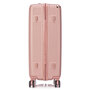 Велика валіза Semi Line на 93 літри вагою 4,27 кг Рожевий