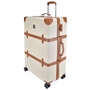 Вінтажна велика валіза Semi Line на 96 л вагою 4,4 кг Біла