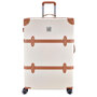 Вінтажна велика валіза Semi Line на 96 л вагою 4,4 кг Біла