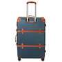 Вінтажна велика валіза Semi Line на 96 л вагою 4,4 кг Синій