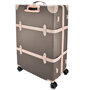 Вінтажна велика валіза Semi Line на 96 л вагою 4,4 кг Коричневий