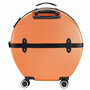 Винтажный круглый чемодан Semi Line на 49 литров Оранжевый