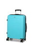Средний чемодан Madisson (Snowball) 33703 из полипропилена на 69 л весом 3,6 кг Бирюзовый