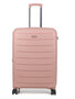 Велика валіза Snowball 61303 з поліпропілену на 107/121 л Рожевий