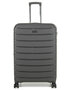 Средний чемодан Snowball 61303 на 66/79 из полипропилена Серый