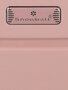 Середня валіза Snowball 61303 на 66/79 із поліпропілену Рожева