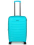 Средний чемодан Snowball 61303 на 66/79 из полипропилена Бирюзовый