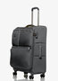 Средний чемодан V&amp;V TRAVEL ONE LIFE на 80/90 л весом 3,1 кг Серый