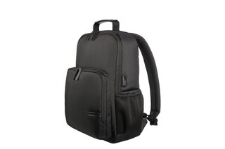 Міський рюкзак Tucano Free&Busy на 16 л з відділом для ноутбука до 15,6 дюйма з поліестеру Чорний