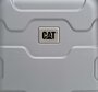 Малый противоударный чемодан 41 л CAT Roll Cage, металлик