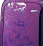 Женский чемодан гигант 4-х колесный 109/128 л. CARLTON Diva II фиолетовый; черный