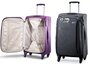 Средний женский чемодан 4-х колесный 68/78 л. CARLTON Diva II черный, фиолетовый