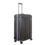 Средний дорожный чемодан из пластика 4-х колесный 65 л. Vip Collection Starlight 24 серый