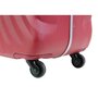 Средний дорожный чемодан из пластика 4-х колесный 59 л. VERUS Montreal 24 RED красный