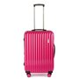 Средний женский чемодан на колесах Sumdex La Finch, 65/70 л. розовый
