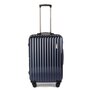 Средний колесный чемодан из пластика Sumdex La Finch, 65/70 л. синий