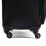 Малый дорожный чемодан 4-колесный 39/46 л. CARLTON Polaris черный