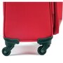 Малый дорожный чемодан 4-х колесный 39/46 л. CARLTON Polaris красный