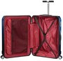Дорожный чемодан гигант из поликарбоната 4-х колесный 110 л. CARLTON Stark серебряный