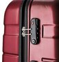 Малый дорожный пластиковый чемодан 4-х колесный 34 л. CARLTON Cayenne красный