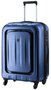 Дорожный пластиковый чемодан гигант 4-х колесный 123 л. CARLTON Zakken синий
