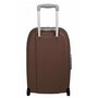Средний дорожный чемодан из пластика 2-х колесный 78 л. Verus Casablanca 25 Dark Coffee коричневый