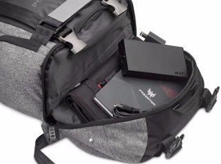 Acer PREDATOR GAMING ROLLTOP BACKPACK (PBG6A0) GRAY BLACK (RETAIL PACK)