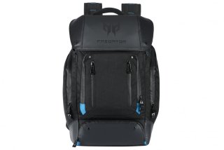 Acer Predator Gaming Utility Backpack with teal blue PBG591