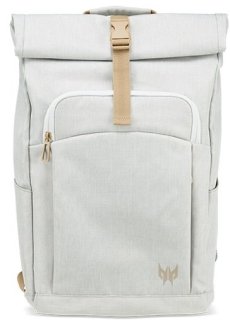 Acer PREDATOR ROLLTOP Jr. BACKPACK FOR PREDATOR NBs White (RETAIL PACK) 15.6"