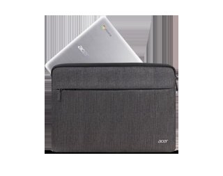 Acer Protective Sleeve Dual Tone Dark Gray with front pocket 14" серый