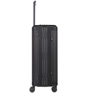 Алюминиевый средний чемодан из алюминия Travelite NEXT на 69 л Черный