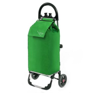 Aurora Venezia Click 50 Green 50 л сумка-тележка из полиэстера зеленая