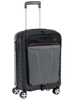 Бизнес чемодан для ноутбука 15,6" Roncato Double черный с красным