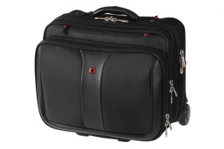 Бизнес кейс-пилот Wenger Patriot на 25 л со съемной сумкой для ноутбука до 16 д Черный 