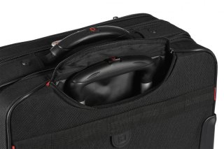 Бизнес кейс-пилот Wenger Patriot на 25 л со съемной сумкой для ноутбука до 16 д Черный 