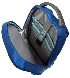 Бизнес рюкзак с отделением для ноутбука 15.6" Roncato Overline, синий