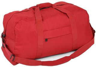 Большая дорожная сумка 120 л Members Holdall Large, красная