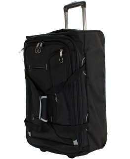 Большая дорожная сумка-чемодан на 2-х колесах 101 л MARCH Gogobag, черный