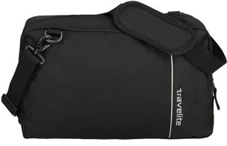 Большая дорожная сумка на 2-х колесах 105/128 л Travelite Basics Black