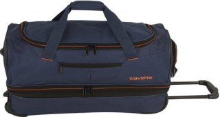 Большая дорожная сумка на 2-х колесах 98/119 л Travelite Basics Blue