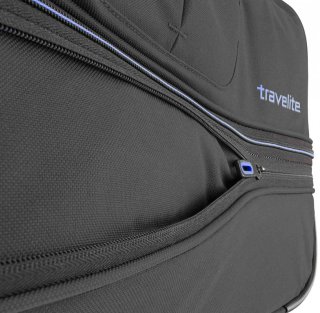 Велика дорожня сумка на 2-х колесах 98/119 л Travelite Basics Pink
