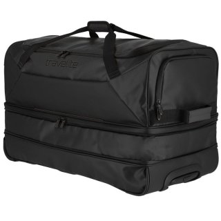 Большая дорожная сумка на колесах Travelite Basics – 98 л, 3,7 кг Черная
