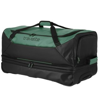 Большая дорожная сумка на колесах Travelite Basics – 98 л, 3,7 кг Зеленая