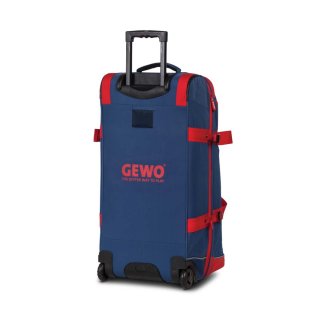 Велика сумка на колесах Gewo Trolley Rocket 126 л Синя