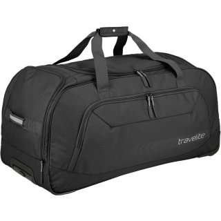 Большая сумка на колесах Travelite – 120 л, 2,9 кг Черная