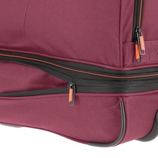 Большая сумка на колесах Travelite BASICS на 98/119 л из полиэстера Красная