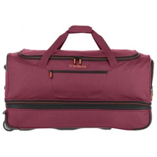 Большая сумка на колесах Travelite BASICS на 98/119 л из полиэстера Красная
