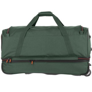 Велика сумка на колесах Travelite BASICS на 98/119 л з поліестеру Зелена